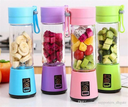 Juicer Portable Outdoor Juicing Cup Home Mini Cordless Crushed Ice Machine Usb Charging Fruit Vegetable Blender